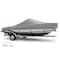 Eevelle Silvercloud Boat Cover V HULL Center Console, Poling Platform w/Outboard 14' 6in. L 96in. W Silver SCVCCP1496B-SLR - alternate 1